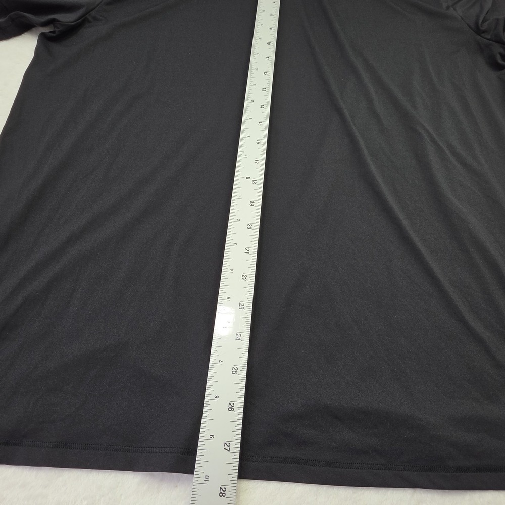 Skims Womens Black Crew Neck T Shirt XL Stretch Basic Short Sleeve Tee - Picture 5 of 6